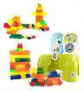 Juego Silla Didáctica Con Bloques De Construcción