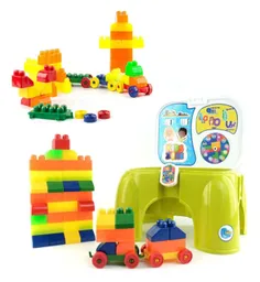 Juego Silla Didáctica Con Bloques De Construcción