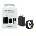 Cargador Samsung 25w Tipo C Original – Carga Súper Rápida