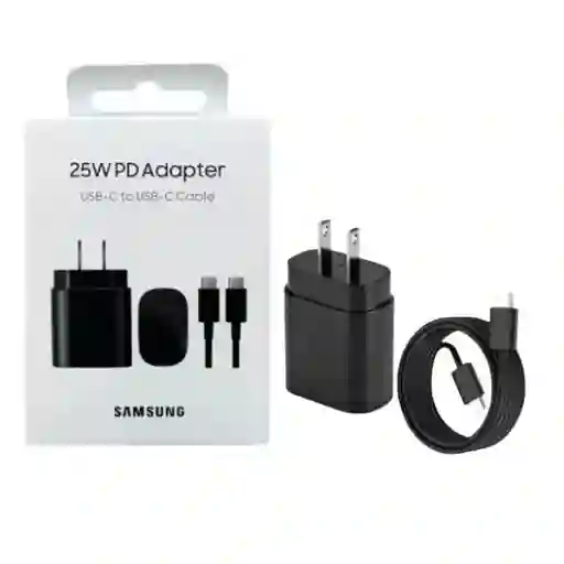 Cargador Samsung 25w Tipo C Original – Carga Súper Rápida