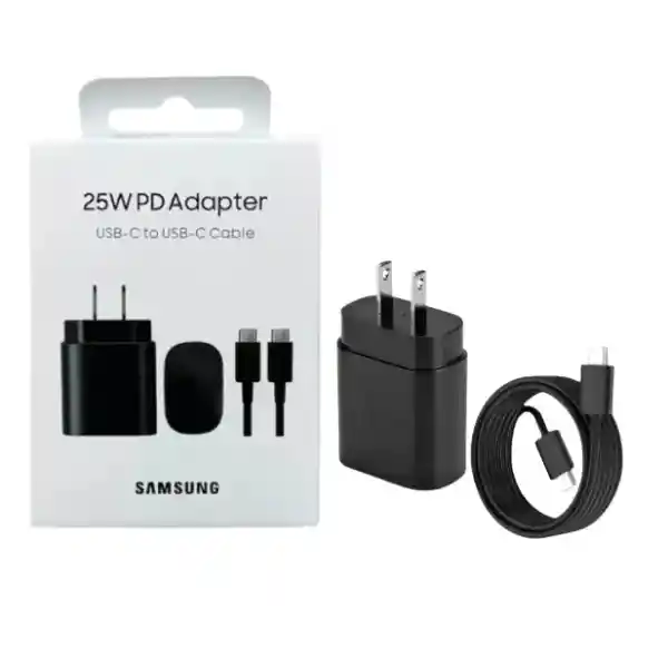 Cargador Samsung 25w Tipo C Original – Carga Súper Rápida