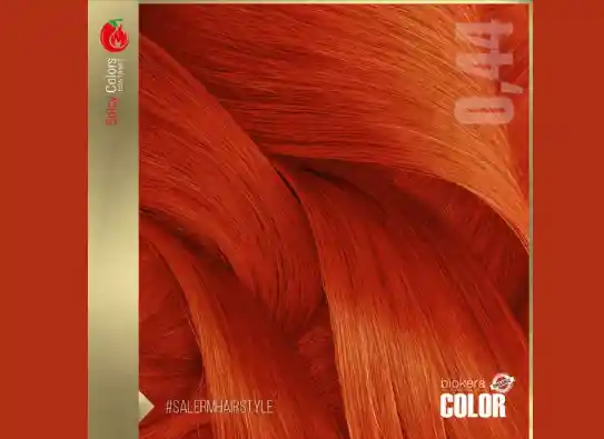 Tinte Biokera Sin Amoníaco 0,44 – Rojo Cobrizo Intenso 🔥💇‍♀️