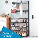 Perchero Armable Multifuncional Organizador De Ropa Y Zapatos 4 Niveles