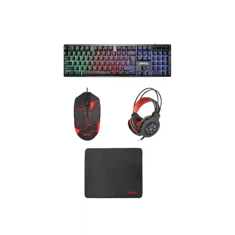 Combo Gamer 4 En 1 Jedel
