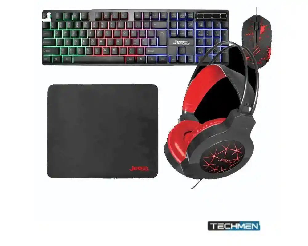 Combo Gamer 4 En 1 Jedel