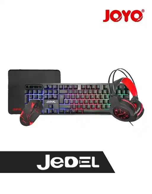 Combo Gamer 4 En 1 Jedel