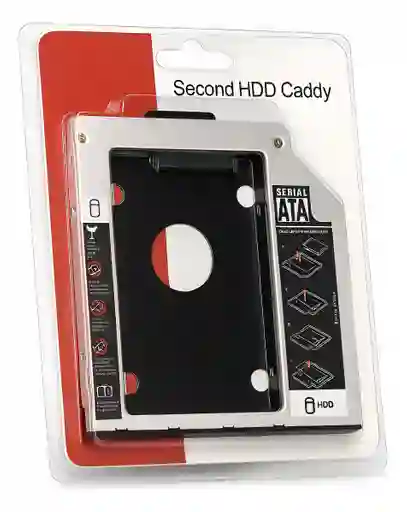 Mac Caddy Hdd Disco Duro O Portatil Sata 9.5m + Atornillador