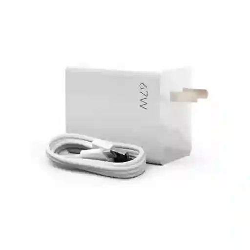Cargador Xiaomi 67w Tipo C – Ultra Carga Rápida Original