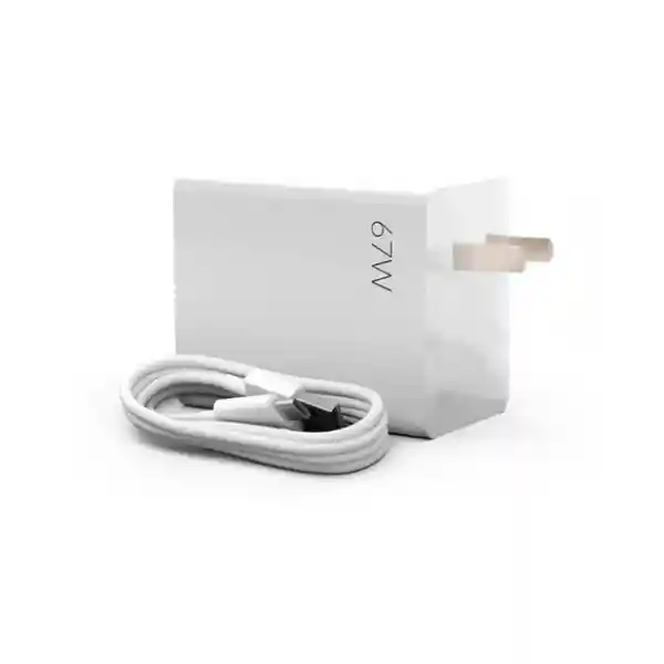 Cargador Xiaomi 67w Tipo C – Ultra Carga Rápida Original