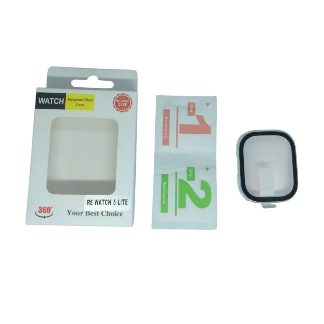 Funda + Vidrio Templado Transparente Para Redmi Watch 5 Lite