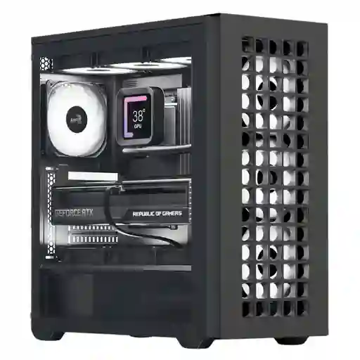 Caja Atx Aerocool D502a (negro)