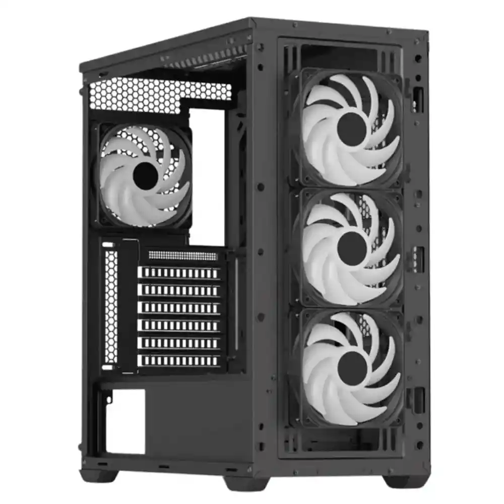 Caja Atx Aerocool D502a (negro)