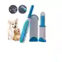 Cepillo Removedor De Pelo Y Pelusas Mascotas Perros Y Gatos Color Azul