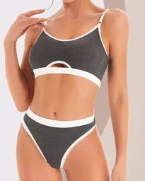 Conjunto De Sujetador Y Bragas Hilo Talla M / L
