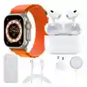 Reloj Smart Watch Ultra Audifonos Inalambricos 8 Accesorios
