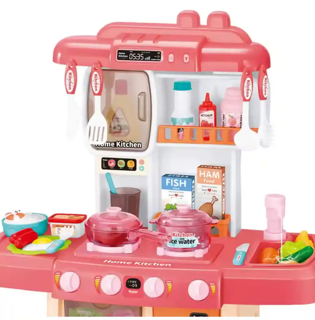 Cocina Didáctica Para Niñas Con Accesorios