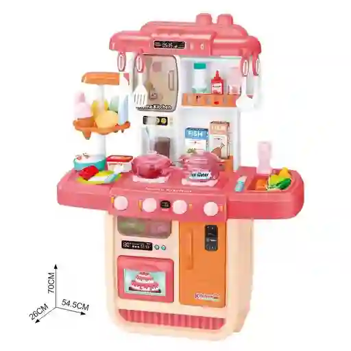 Cocina Didáctica Para Niñas Con Accesorios