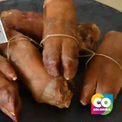 Paticas De Cerdo Ahumadas Paquete X 2 Und