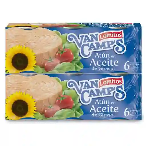 Van Camps Atún En Aceite 12 Unidades / 52 G