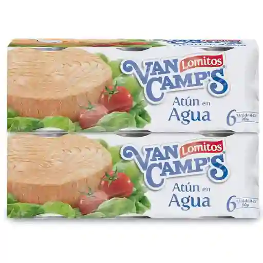 Van Camps Atún En Agua 12 Unidades / 80 G