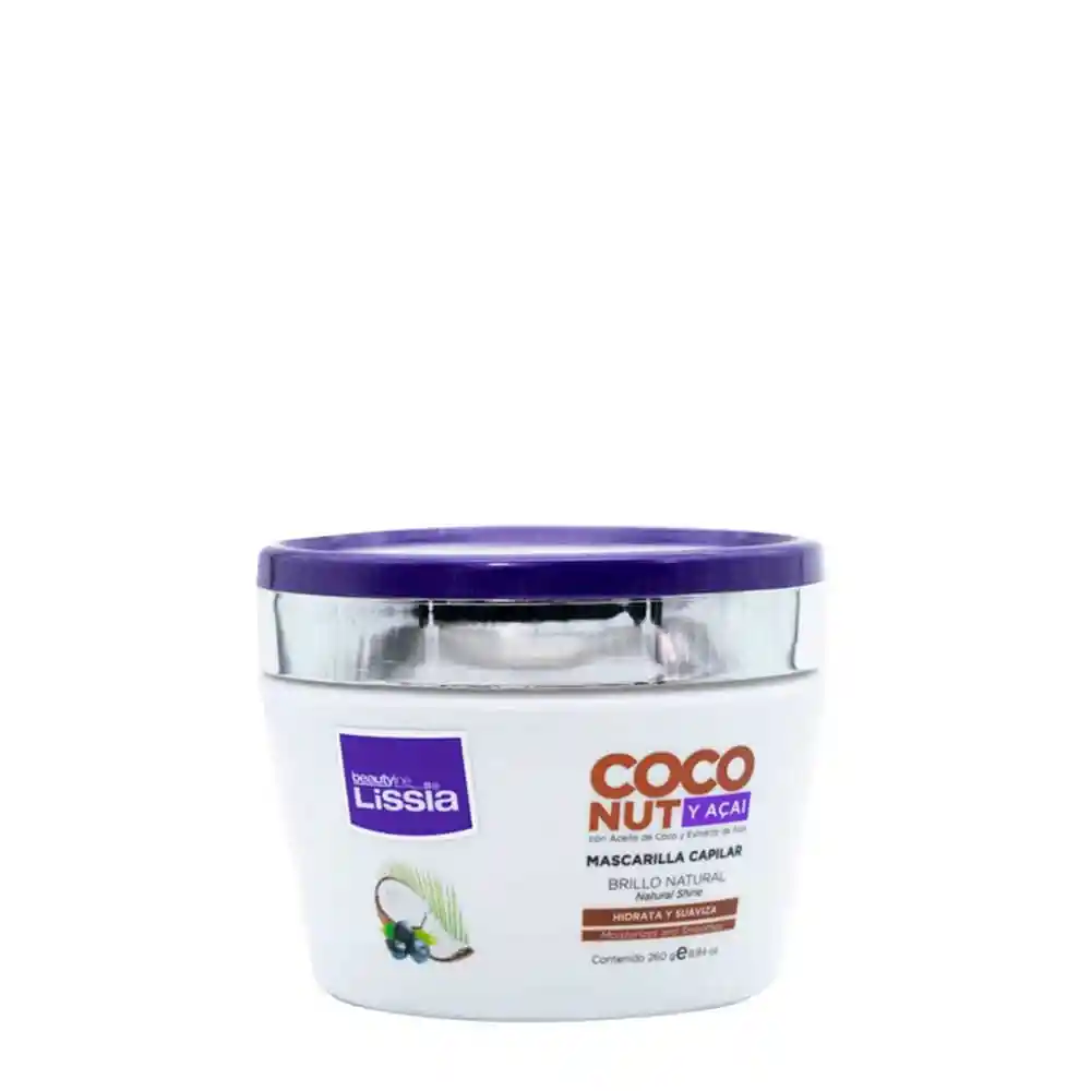 Mascarilla De Coco Y Acai