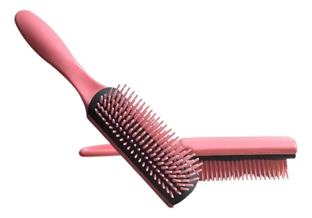 Cepillo Definidor 7 Hileras Pelo Cabello Rizado Ondulado
