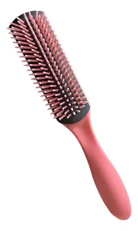Cepillo Definidor 7 Hileras Pelo Cabello Rizado Ondulado