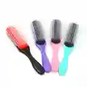 Cepillo Definidor 7 Hileras Pelo Cabello Rizado Ondulado