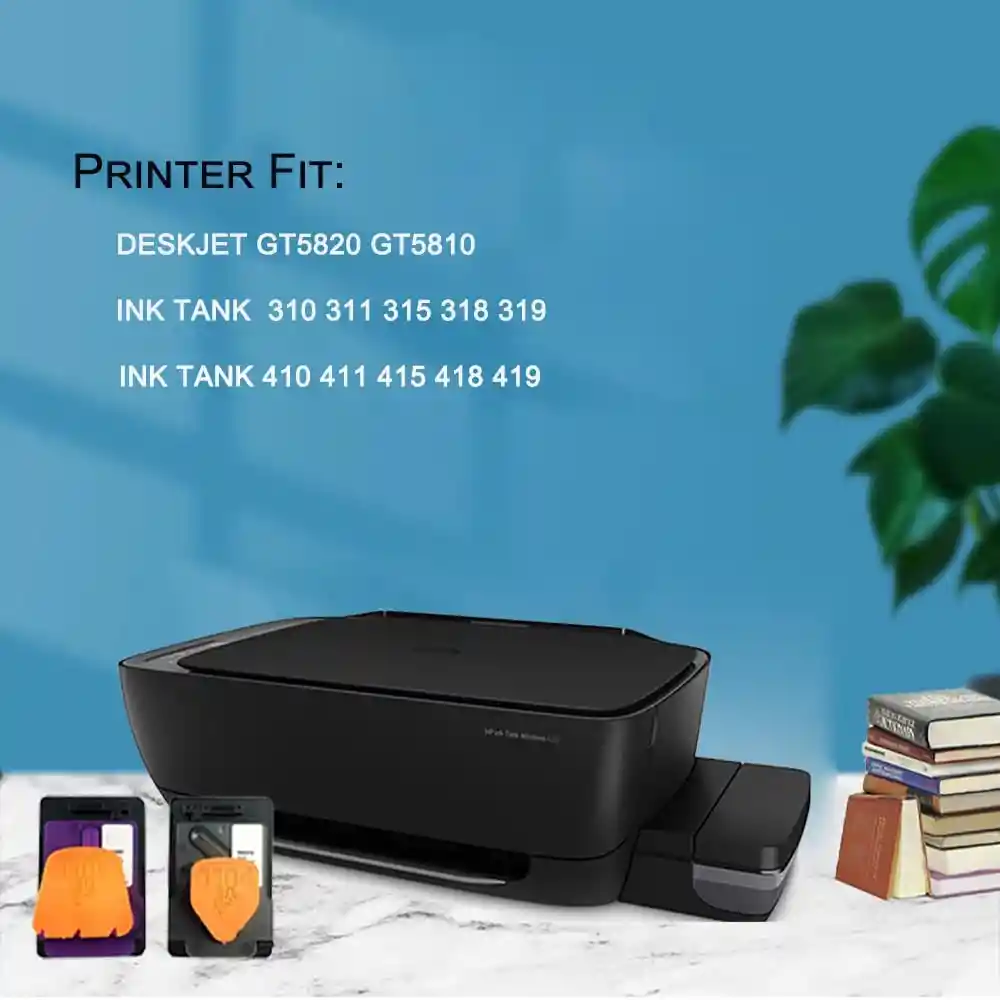 Cabezales Hp M0h50a Tri-color Y M0h51a Negro 3jb06aa Para Impresoras