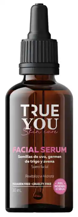 True You Serum Con Aceite De Semillas De Uva