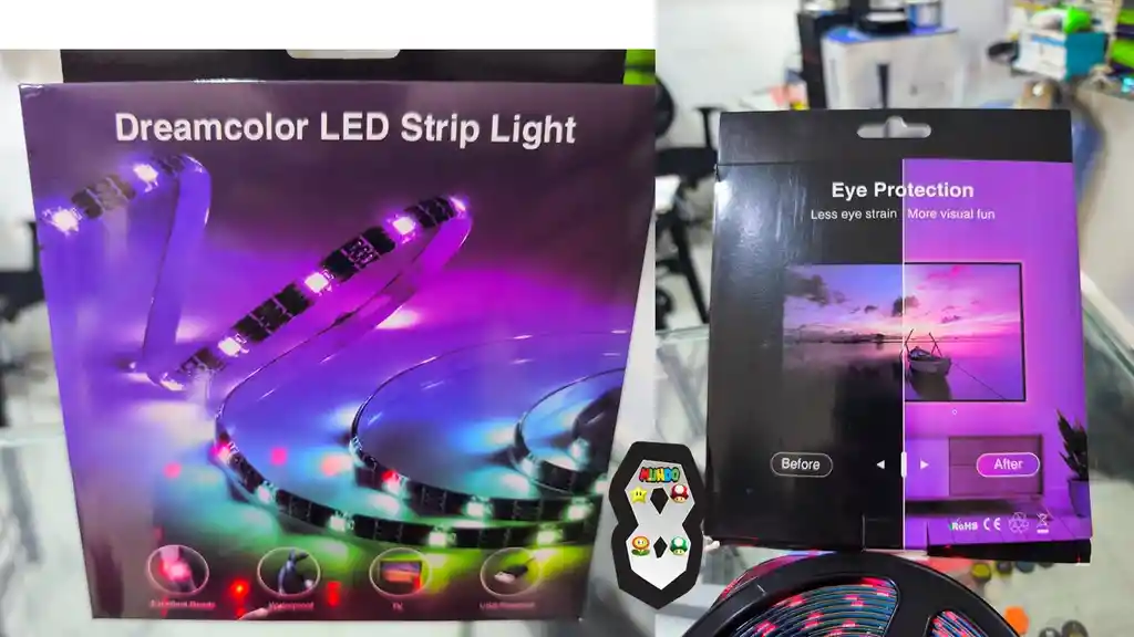 Luces Led Tira 5m Con Control Remoto Usb