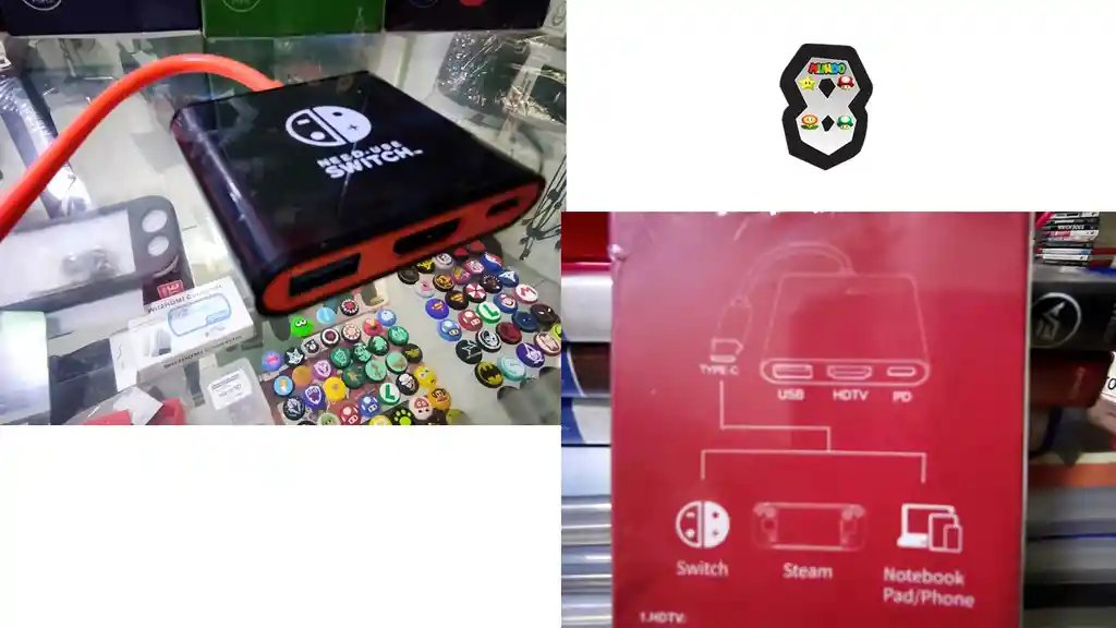 Dock Nintendo Switch Compacto Portatil