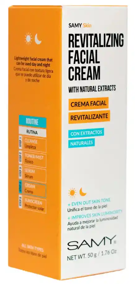 Samy Crema Facial Revitalizante