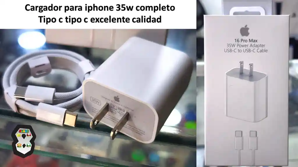 Cargador Iphone 16 35w