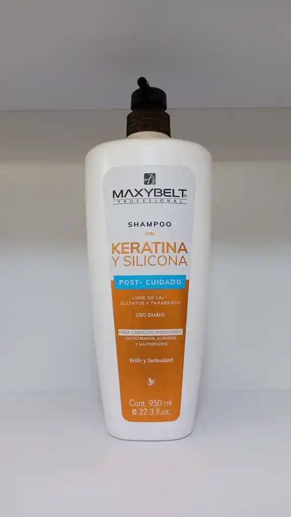 Shampoo Con Keratina Y Silicona
