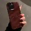 Estuche Ondulado Vino Iphone 15 Pro