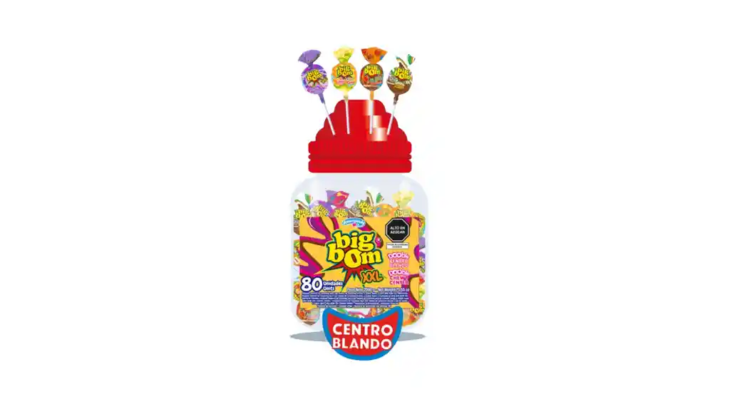 Bombon Big Bom Tropical Cream Xxl 48u