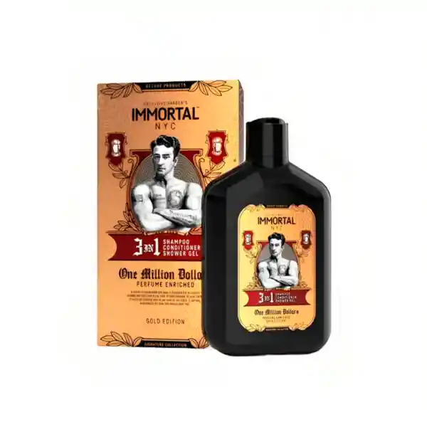 Shampoo Immortal 3 En 1 One Million Dollars