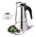 Cafetera Tipo Italiano 6 Tazas Acero Inoxidable