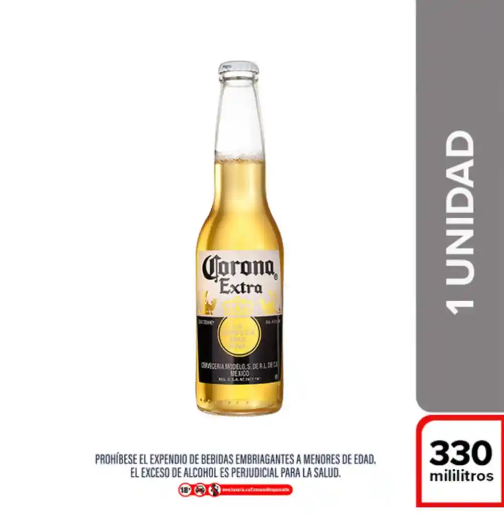 Corona Cerveza Extra 330ml