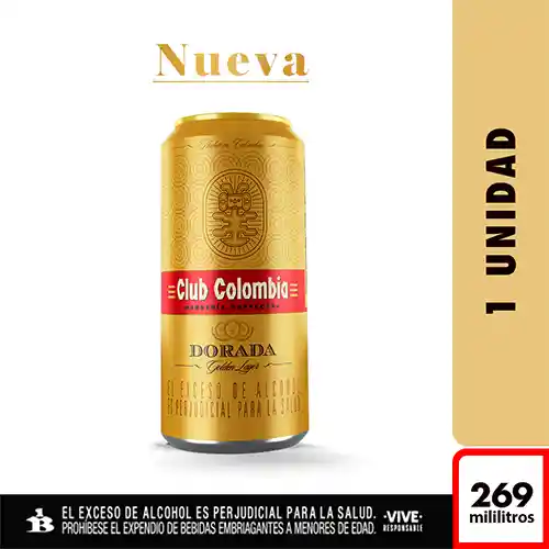 Cerveza Club Colombia 269 Ml