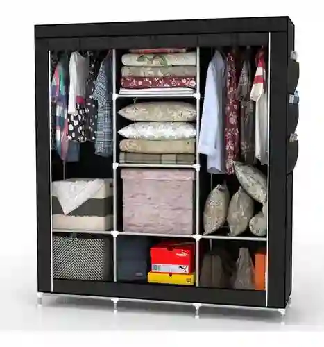 Closet Armable Ropero De 3 Cuerpos De Tela 88130