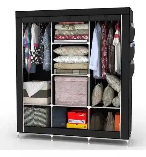 Closet Armable Ropero De 3 Cuerpos De Tela 88130
