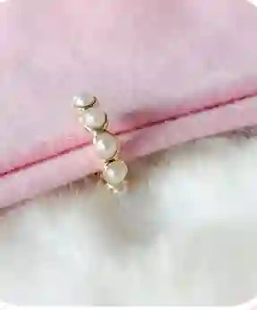 Earcuff Rodio Perlas