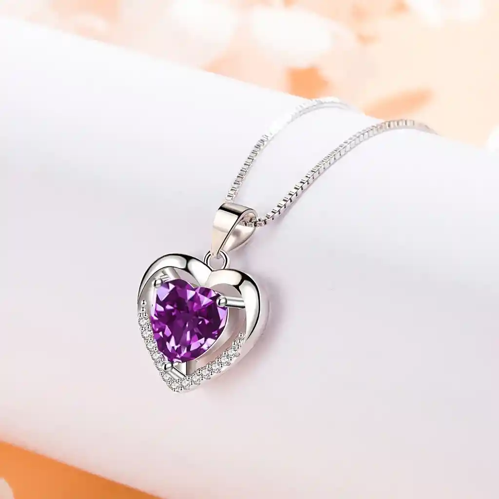 Collar De Mujer Dije De Plata 925 Cadena De Plata