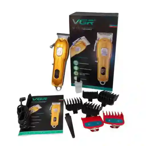Máquina De Peluquería Inalámbrica Profesional Vgr V-092