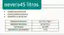 Nevera Icopor 45 Litros, Cava 45 Litros