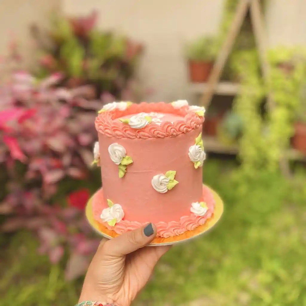 Mini Torta Para 2 Personas Dama