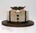 Torta Caballero Para 30 Personas Diseño Personalizado
