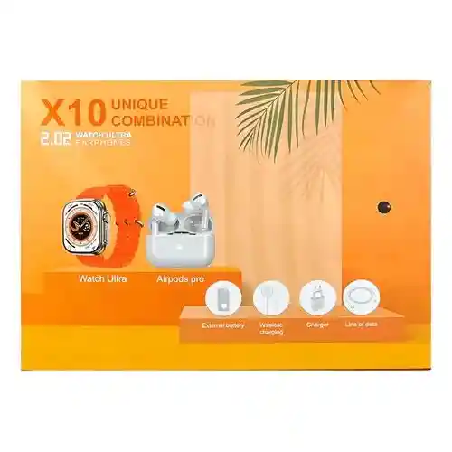 Combo Reloj Smart Watch X10 Unique Combinat